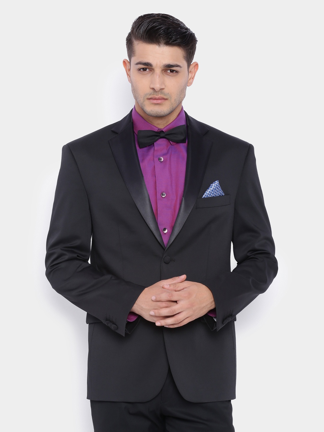 

SUITLTD Black Regular Fit Single-Breasted Blazer