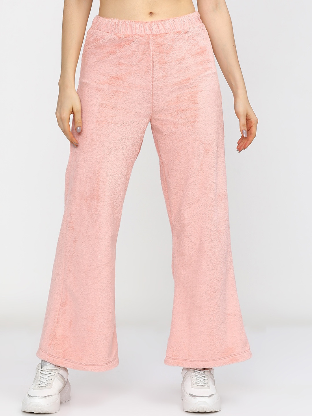 

Tokyo Talkies Women Pink Solid Regular Fit Track Pant