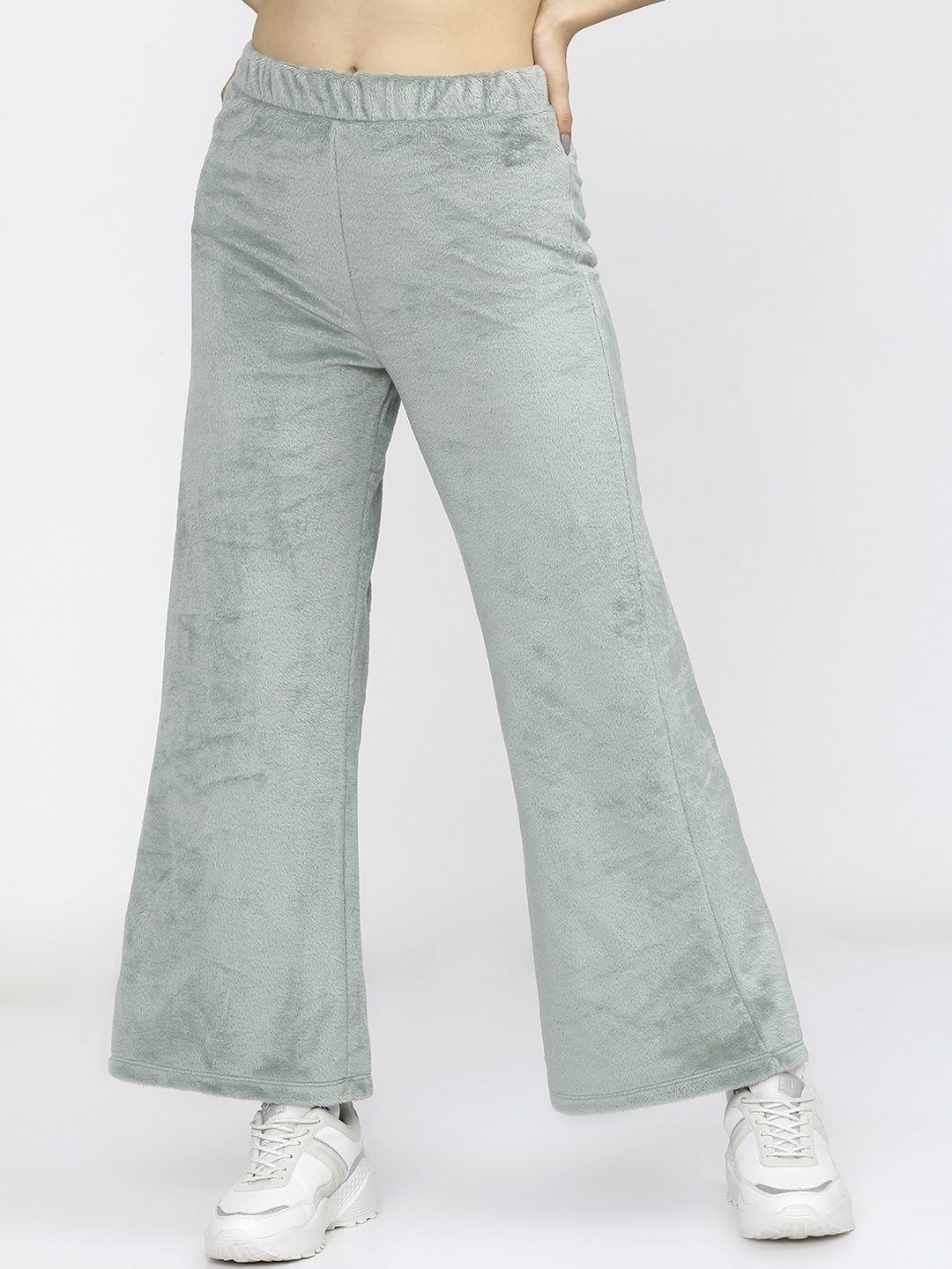 

Tokyo Talkies Women Green Regular Fit Track Track Pant