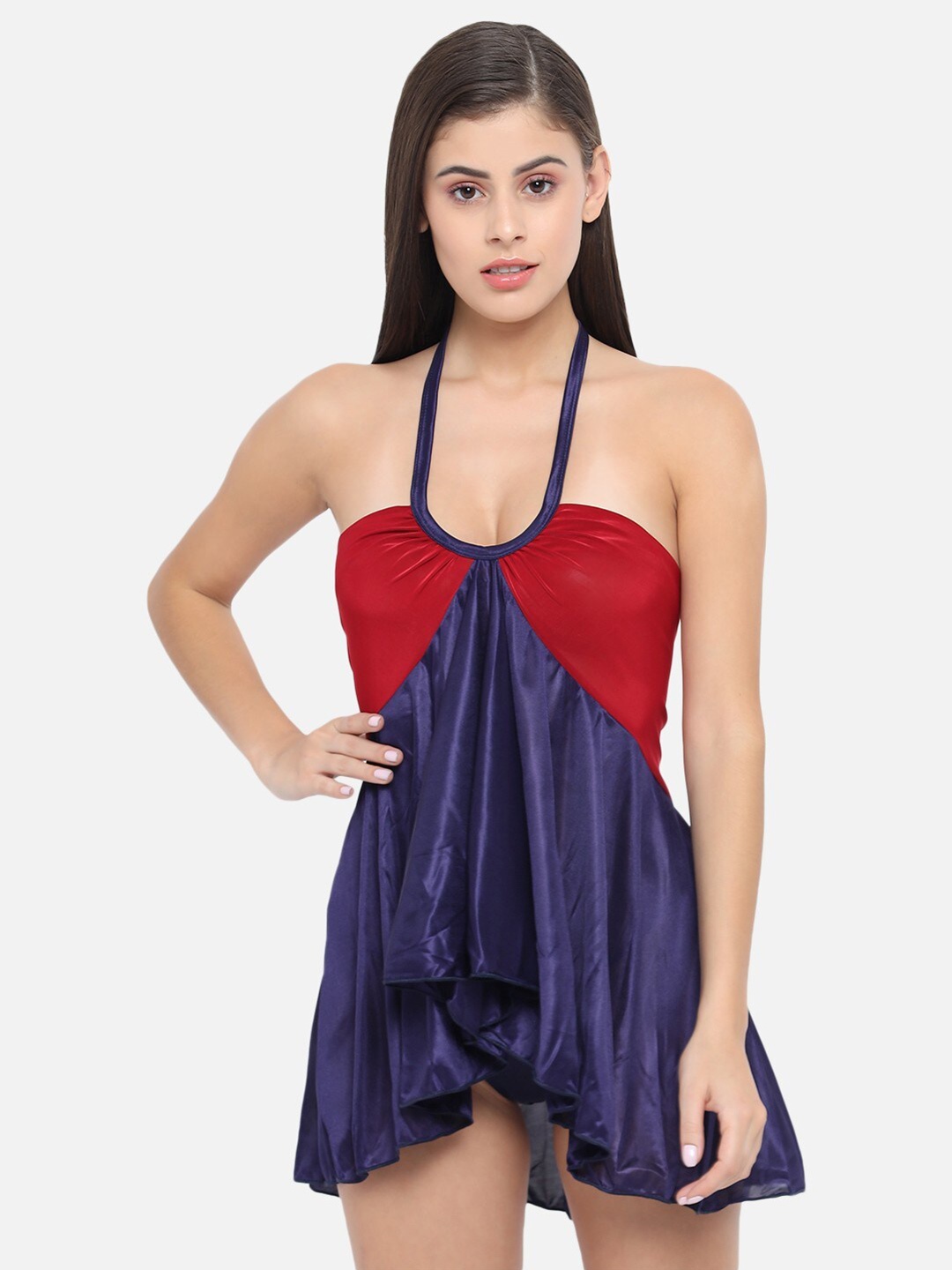 

Klamotten Women Navy Blue Nightdress