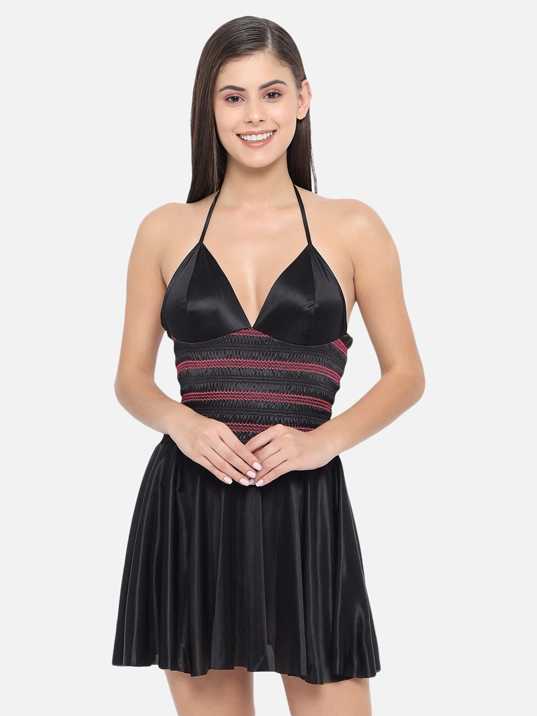 

Klamotten Black & Pink Baby Doll