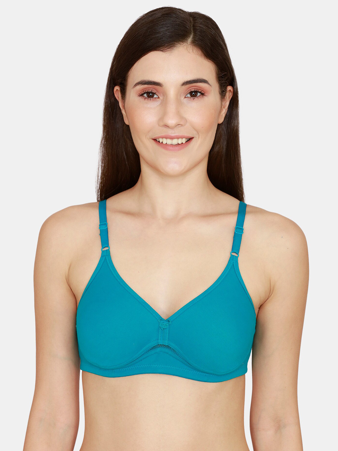 

Rosaline by Zivame Women Green Solid Non Padded T Shirt Bra