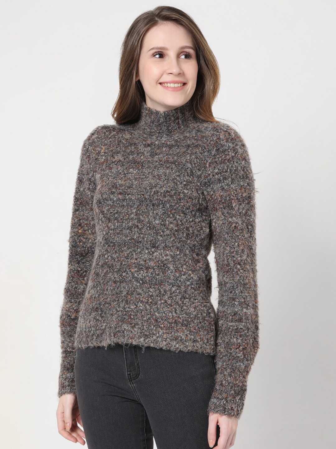 

Vero Moda Women Grey Pullover
