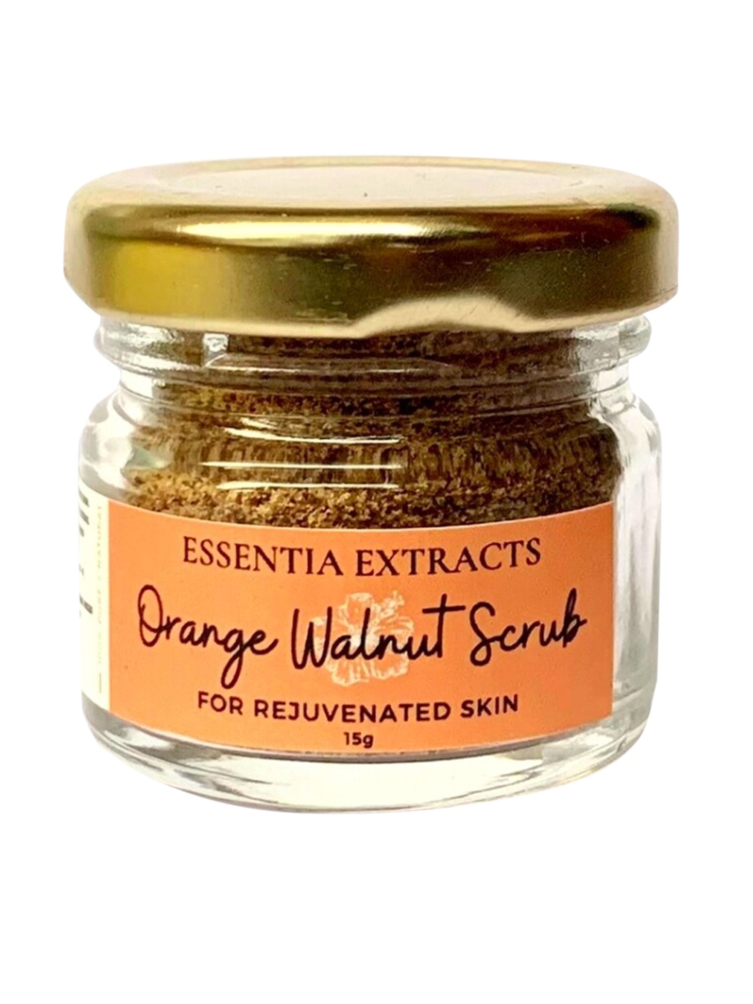 

ESSENTIA EXTRACTS Orange Walnut Face & Body Exfoliating Scrub 15g, Brown