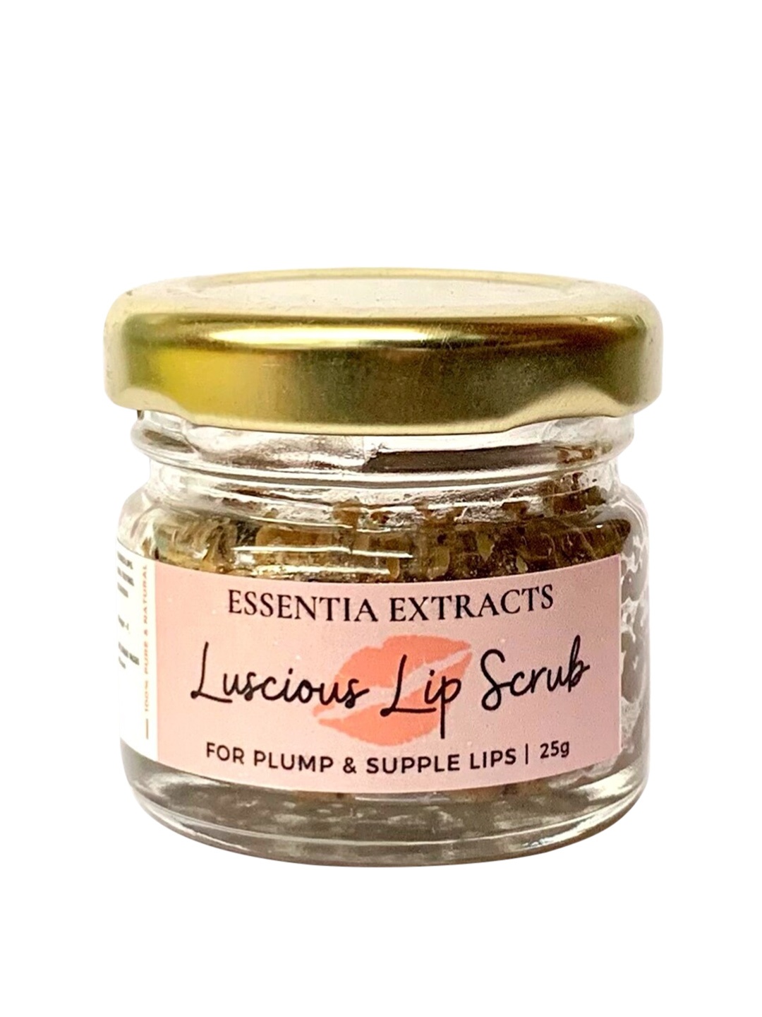 

ESSENTIA EXTRACTS Unisex Luscious Lips Scrub 25G, Brown