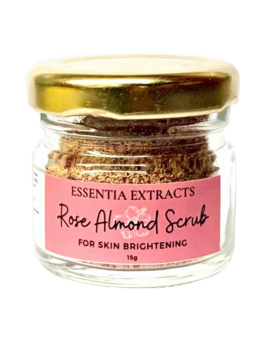 

ESSENTIA EXTRACTS Rose Almond Scrub-15gm, Brown