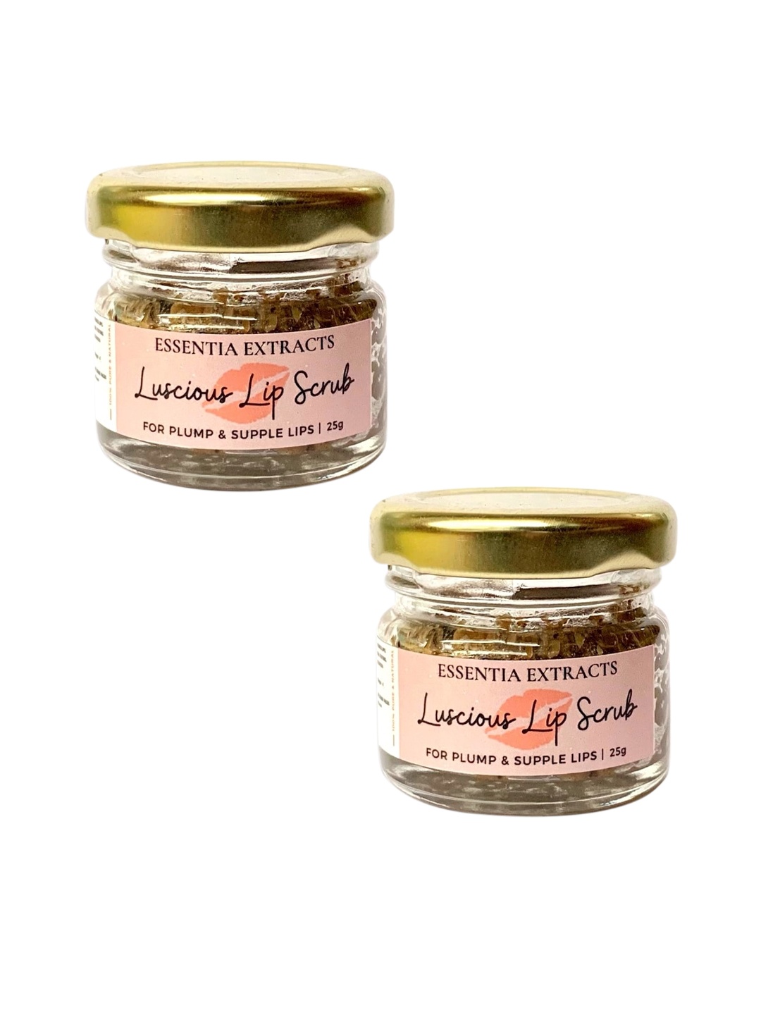 

ESSENTIA EXTRACTS Luscious Lips Scrub Combo 50 gm, Brown