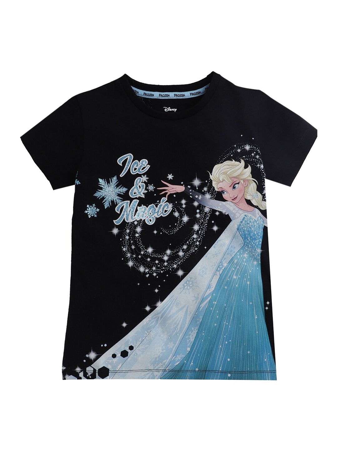 

KINSEY Girls Black Frozen Bio Finish T-shirt