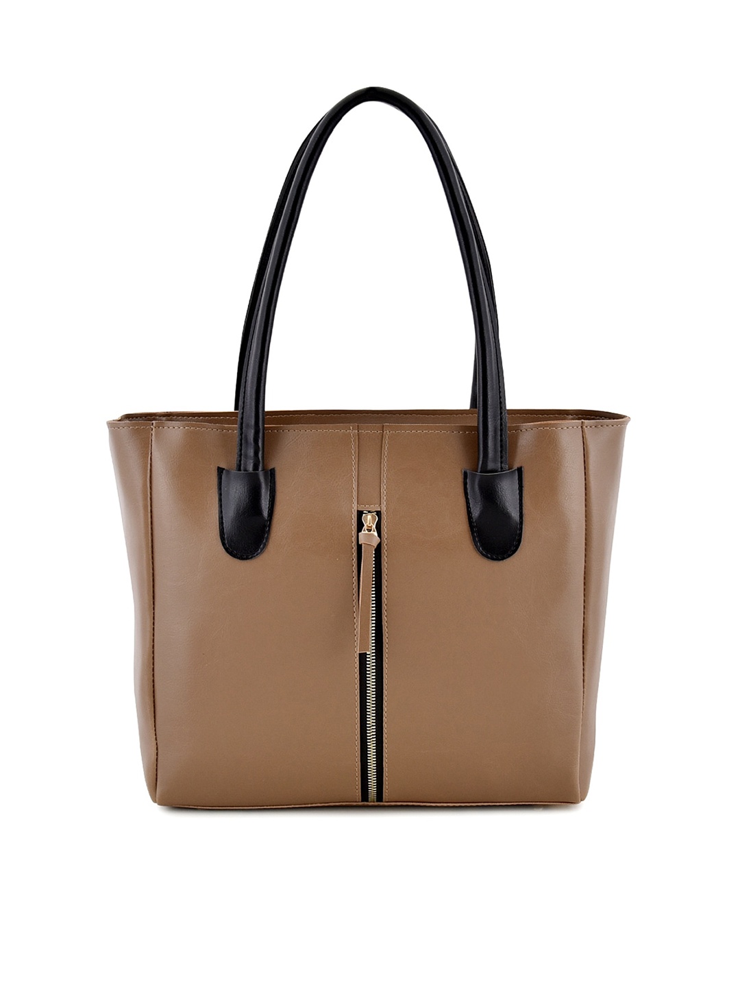 

Pez dorado Brown Structured Shoulder Bag