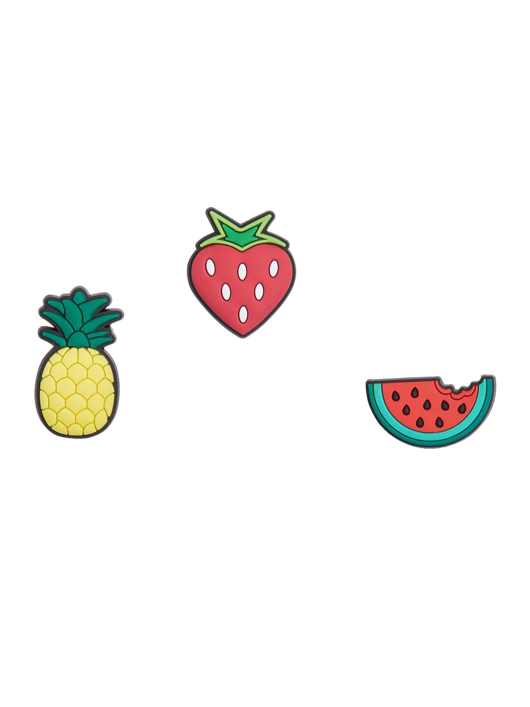 

Crocs Set Of 3 Fruits Jibbitz Shoe Charms, Red