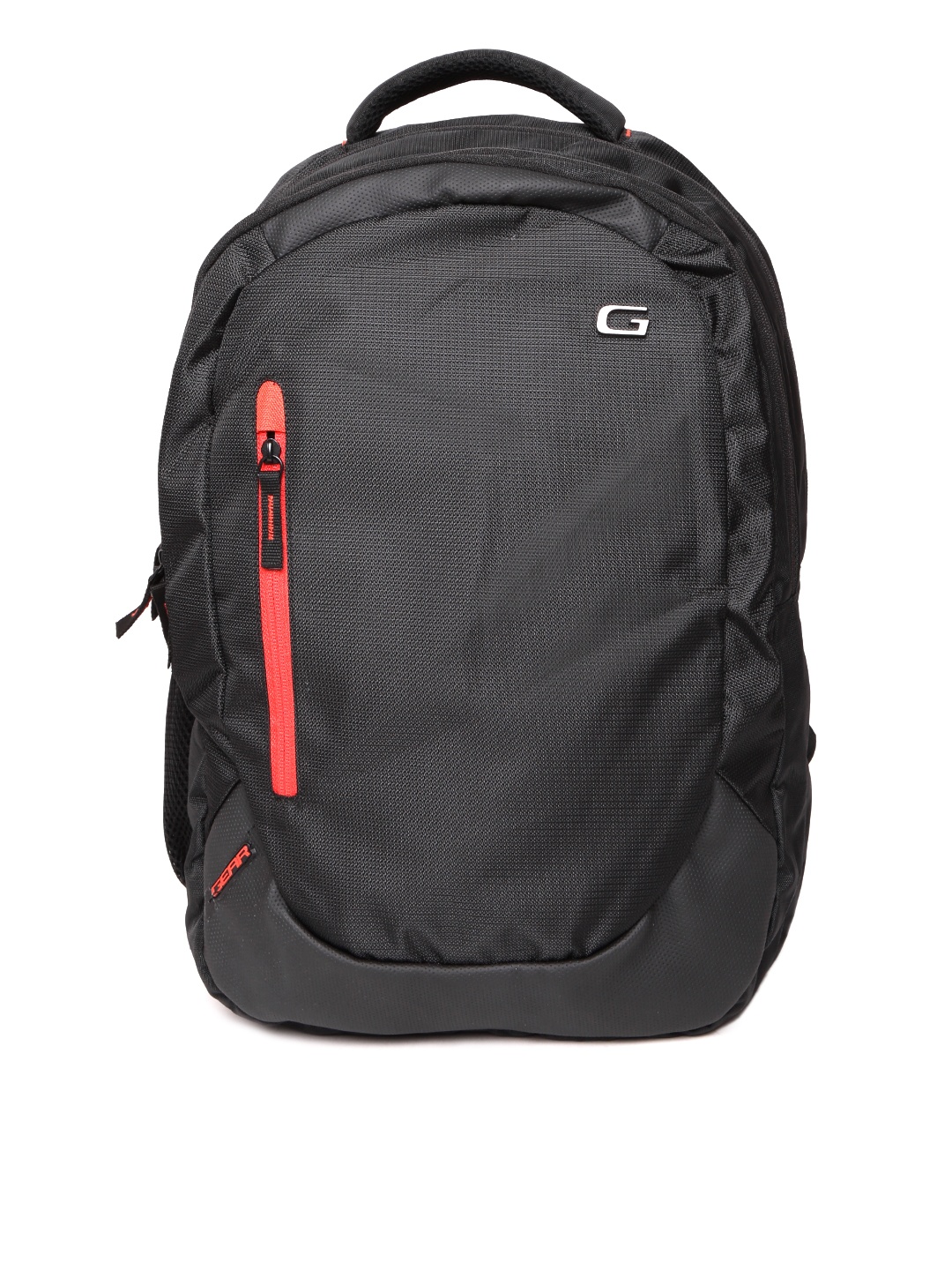

Gear Unisex Black Solid Laptop Backpack
