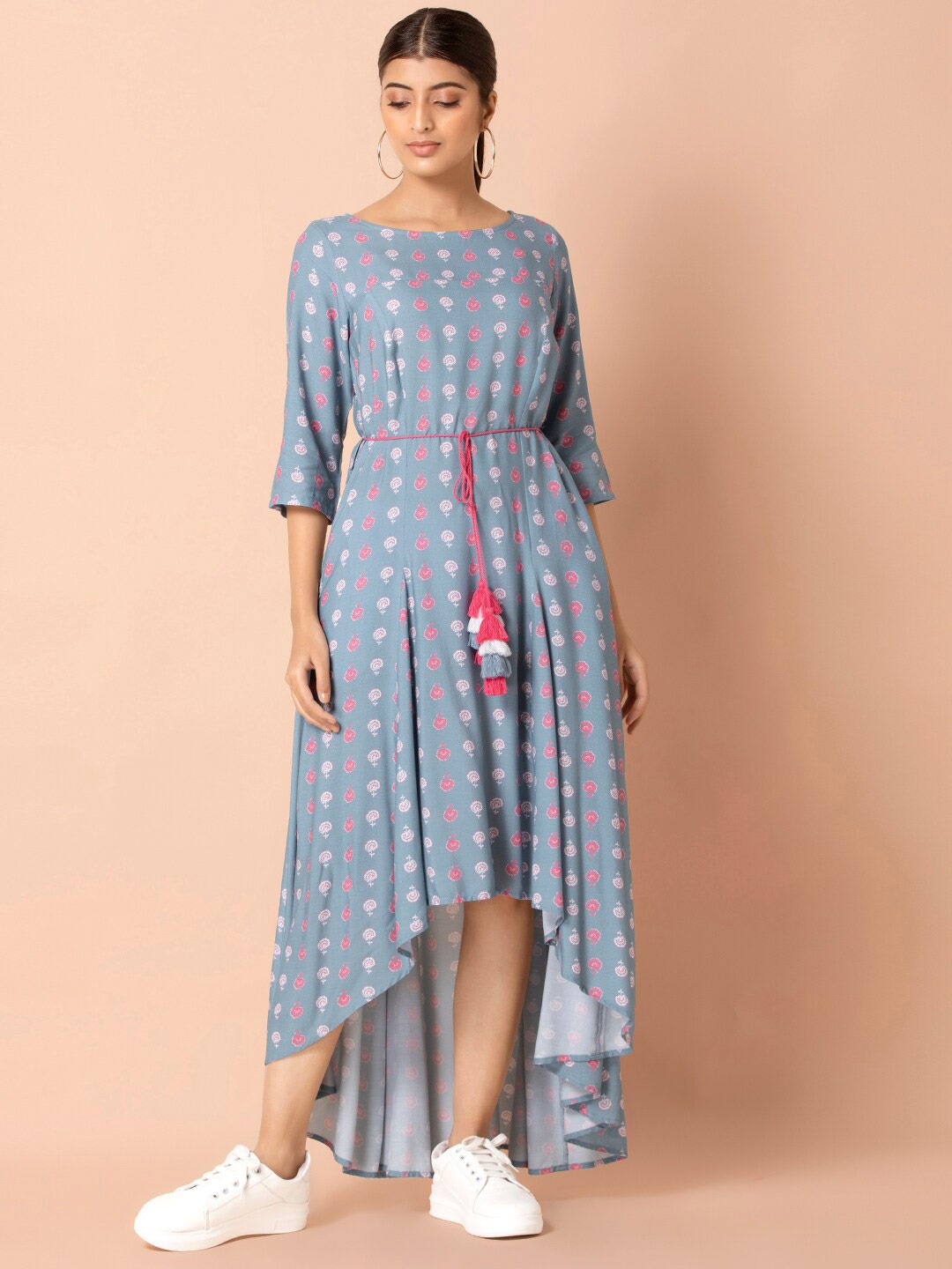

INDYA Blue Maxi Dress