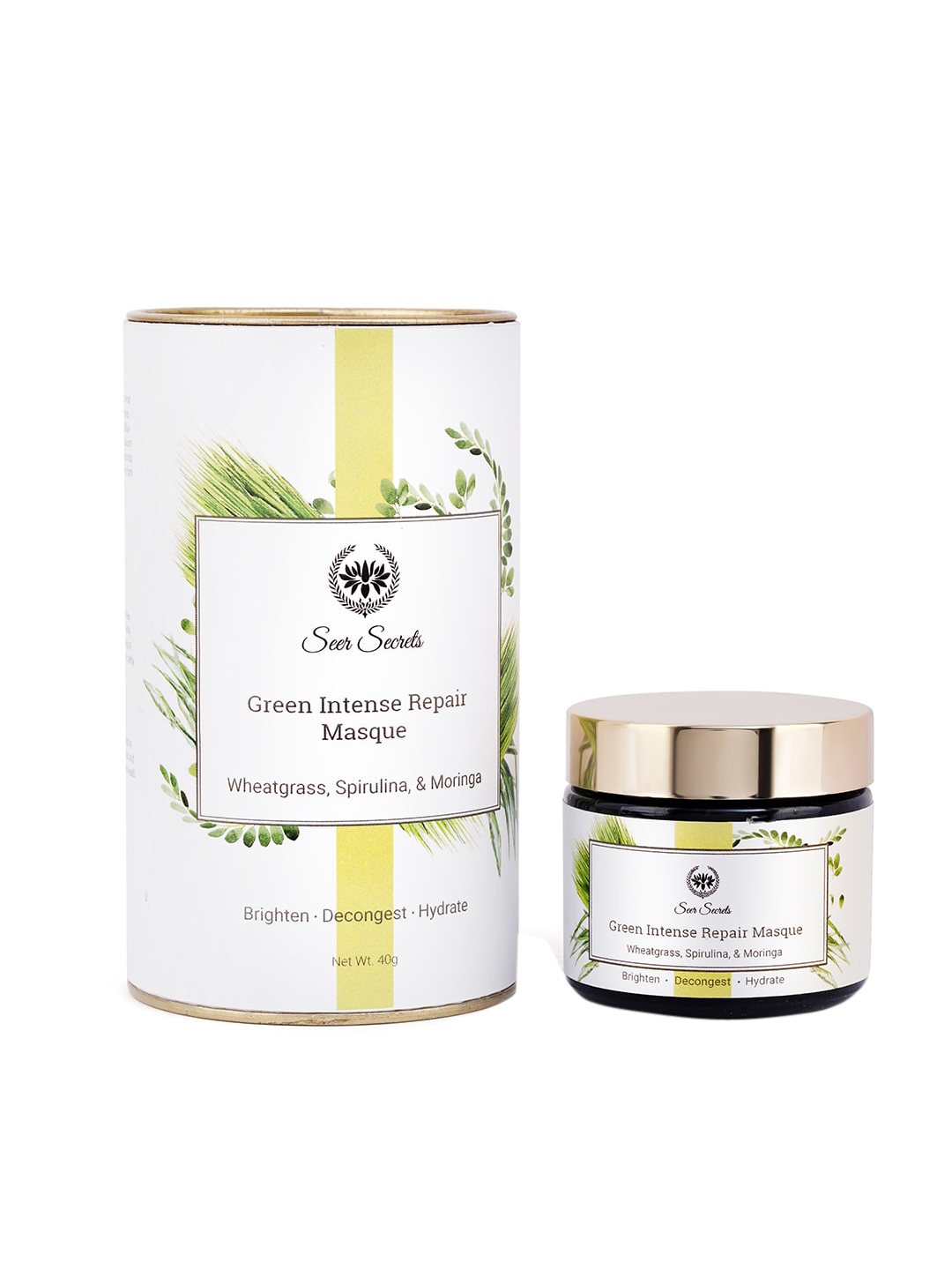 

Seer Secrets Unisex Wheatgrass For Detoxification & Treatment Of Dark Circles 50g, Off white