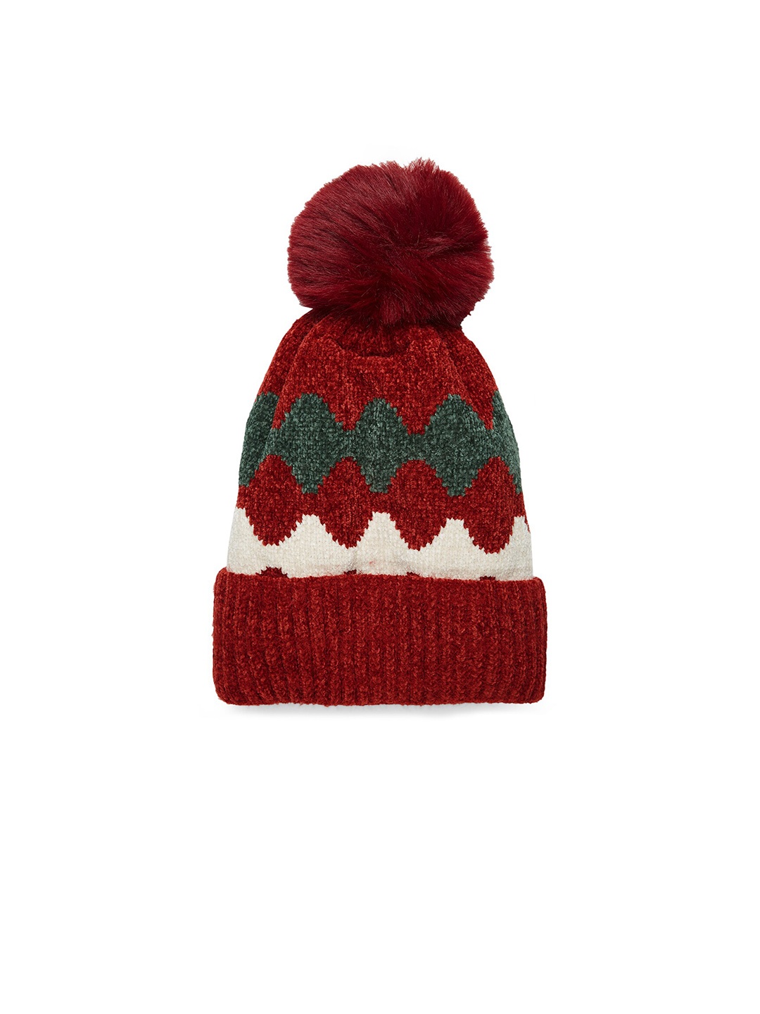 

20Dresses Women Red & Green Beanie