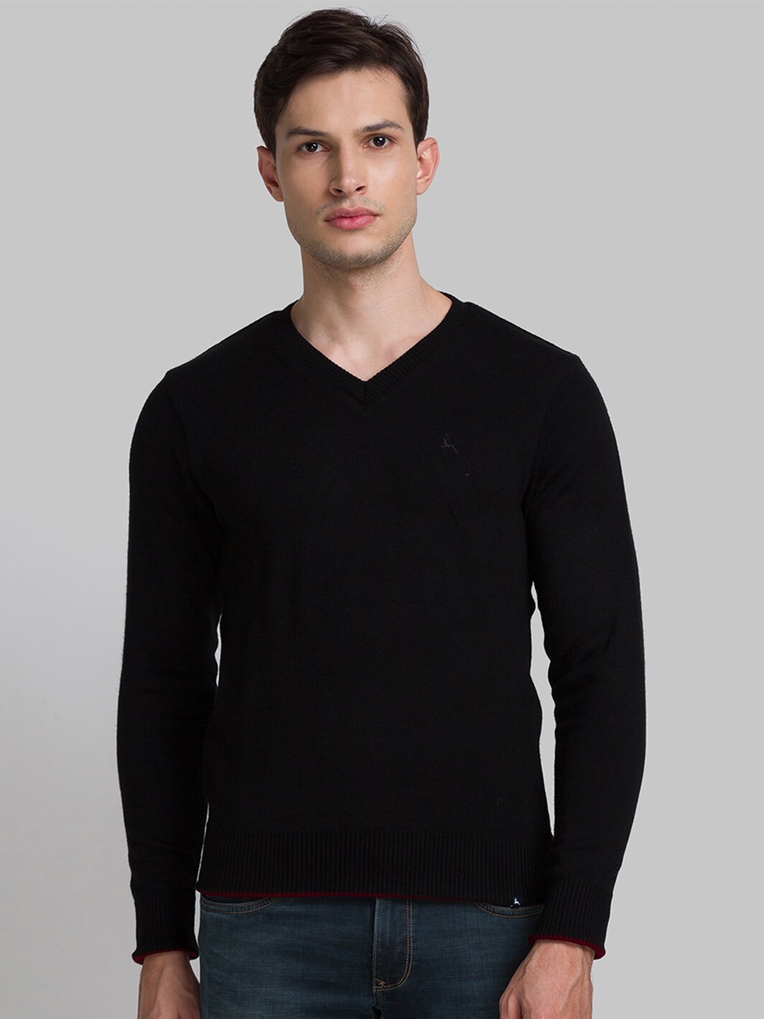 

Parx Men Black Sweater Vest