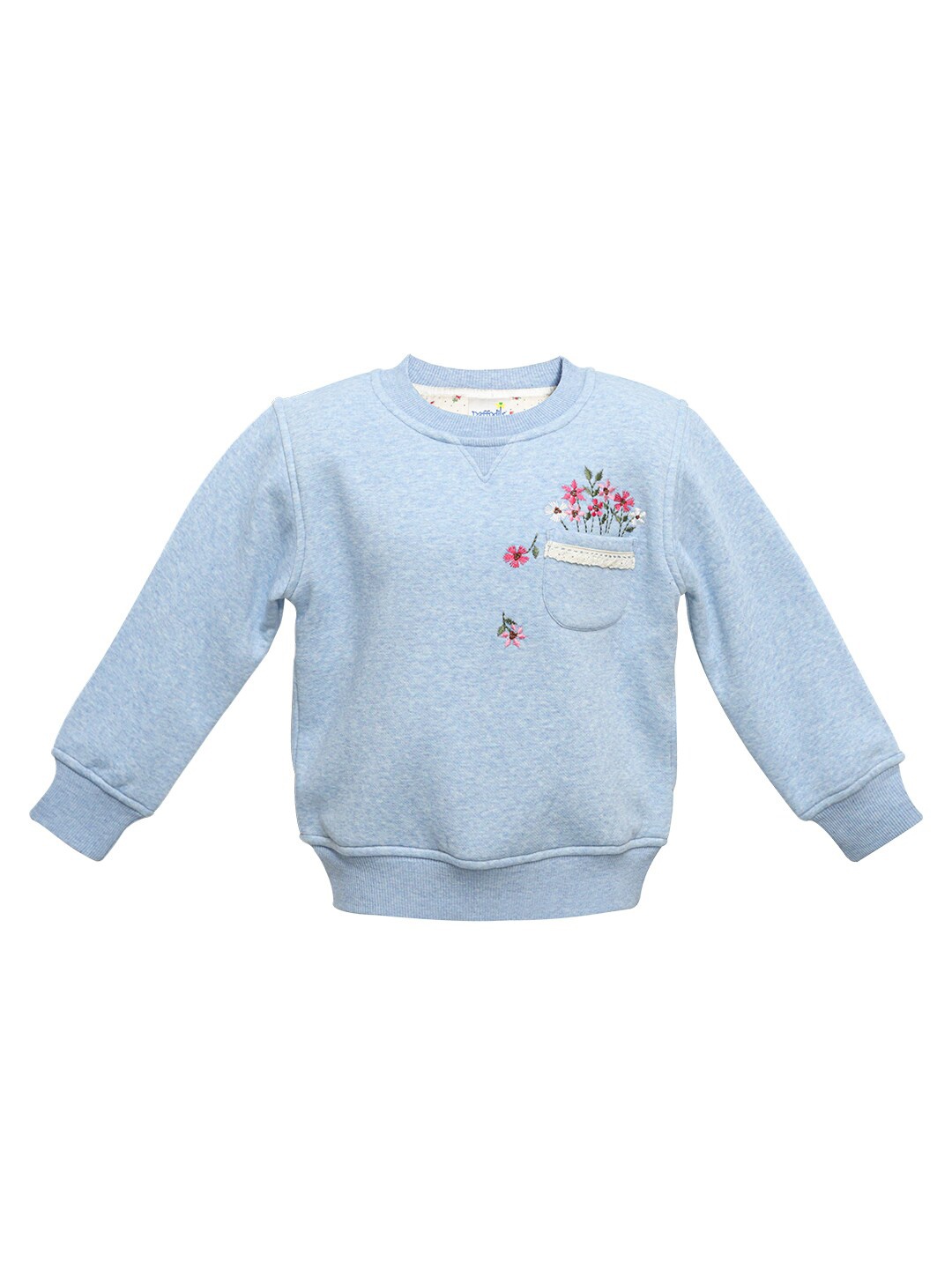 

Daffodils GIRLS WEAR Girls Blue Sweatshirt