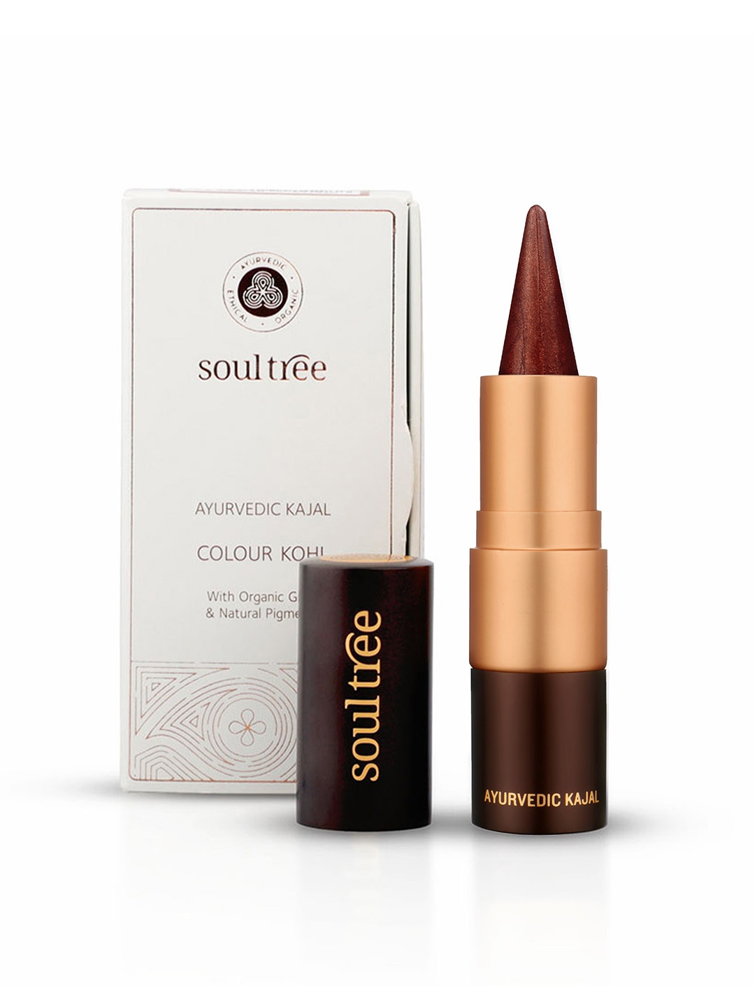 

Soultree Ayurvedic Copper Tint Kajal - 3gm