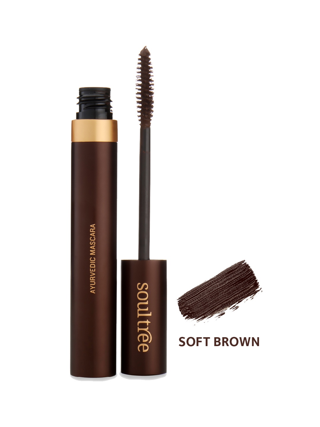 

Soultree Ayurvedic Mascara - Soft Brown - 6gm