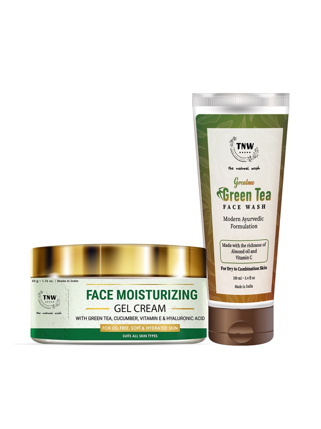 

TNW the natural wash White Set of 2 Skin Care Gift Sets