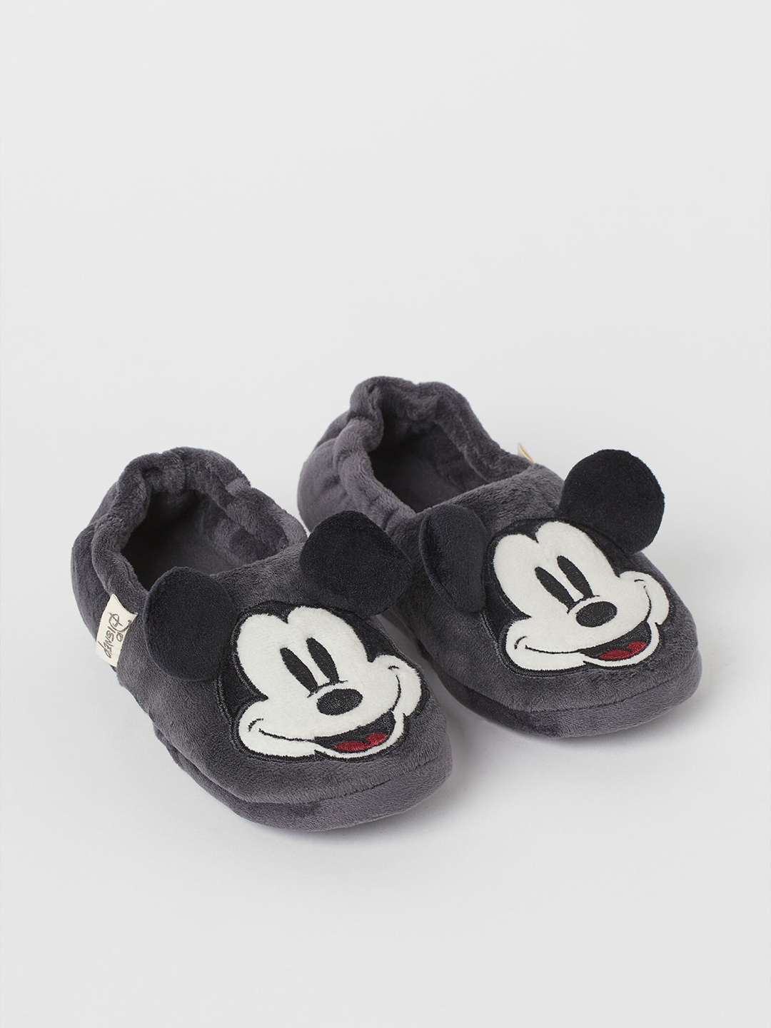 

H&M Boys Grey Soft Appliqud Slippers