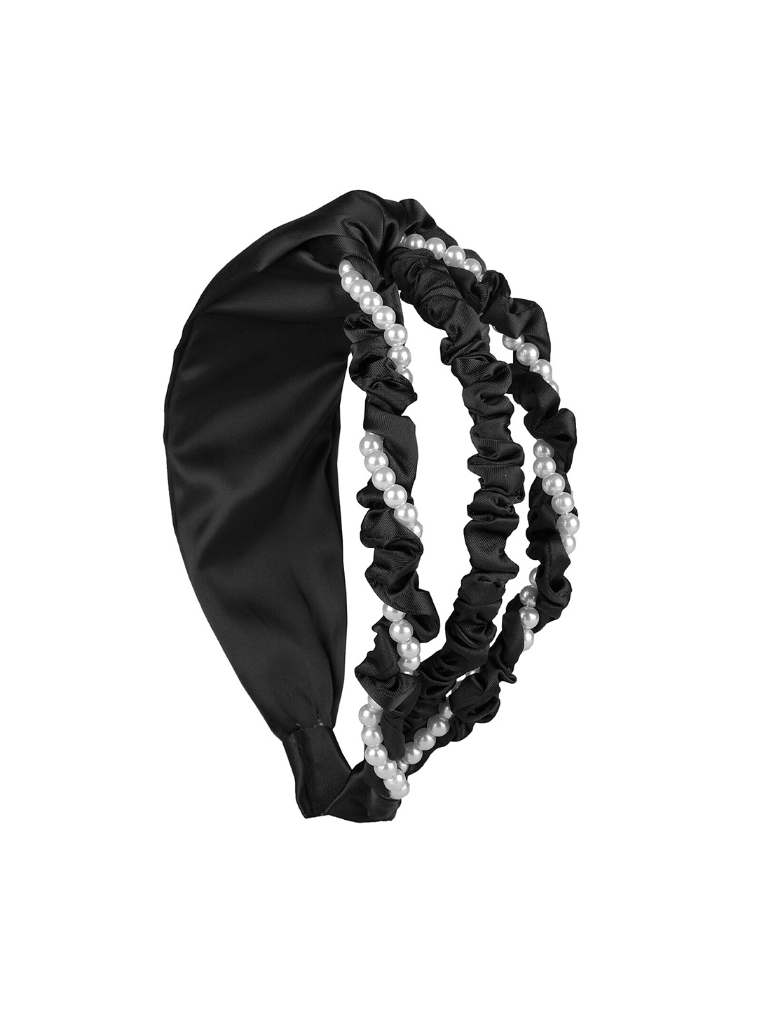 

Vembley Women Black & White Embellished Hairband