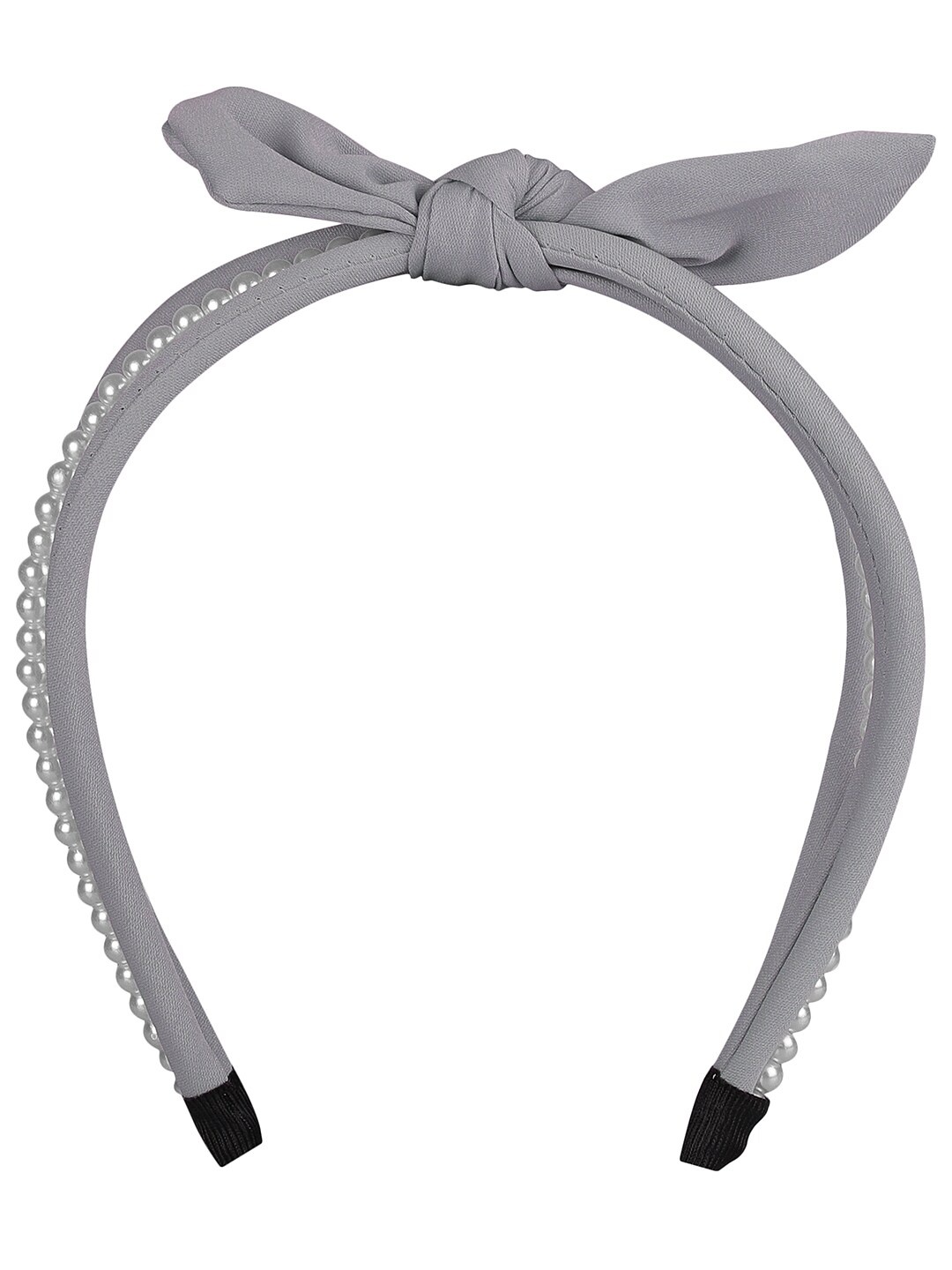 

Vembley Women Grey & White Embellished Hairband