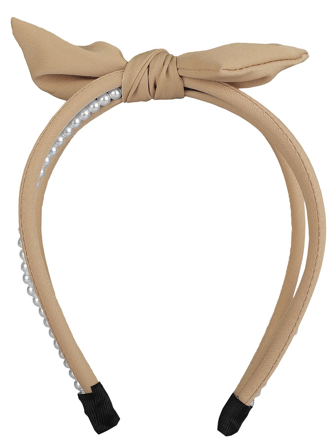 

Vembley Women Beige & White Embellished Hairband