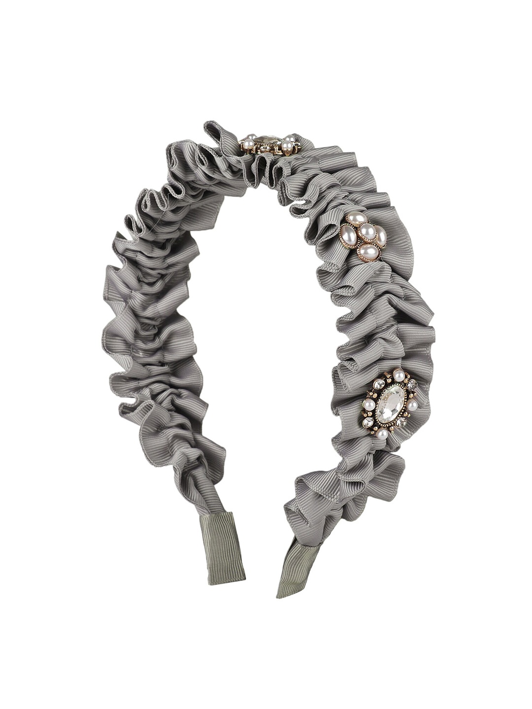 

Vembley Women Grey Embellished Hairband