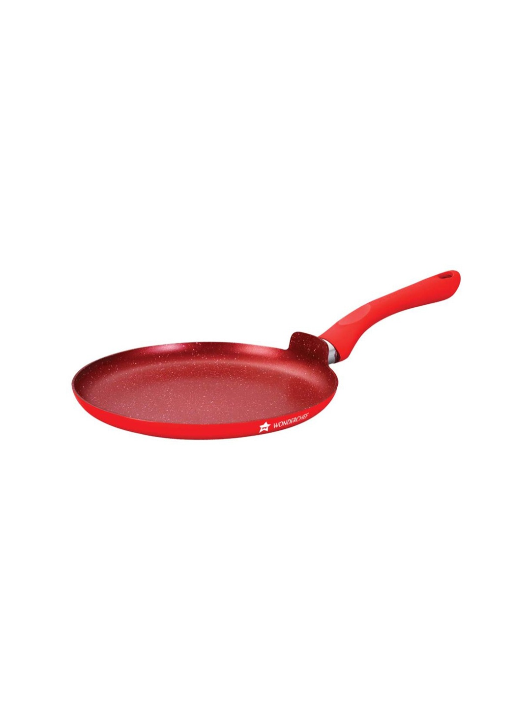 

Wonderchef Red Solid Royal Velvet Non-Stick Dosa Tawa