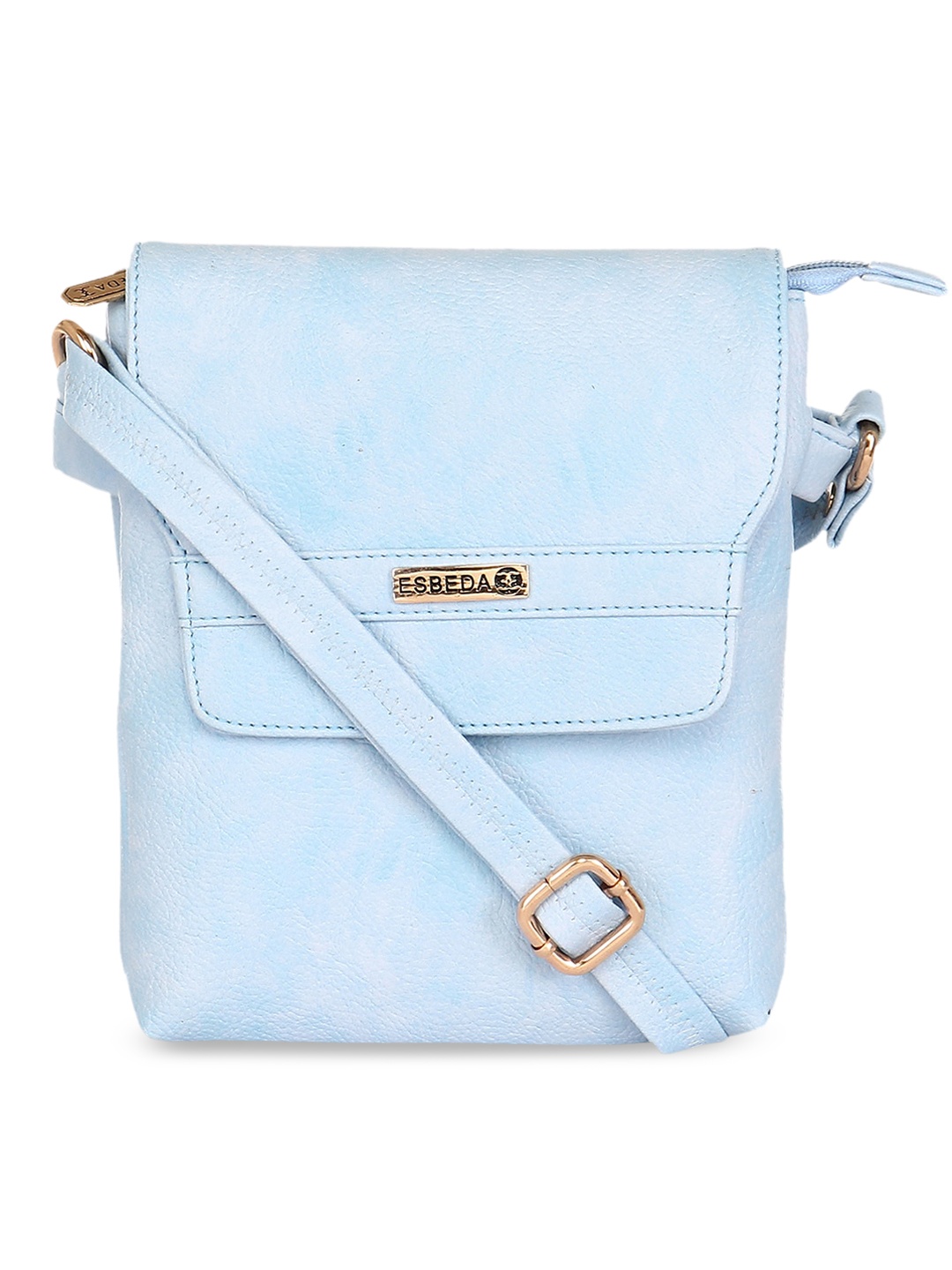 

ESBEDA Women Blue Solid Structured Sling Bag