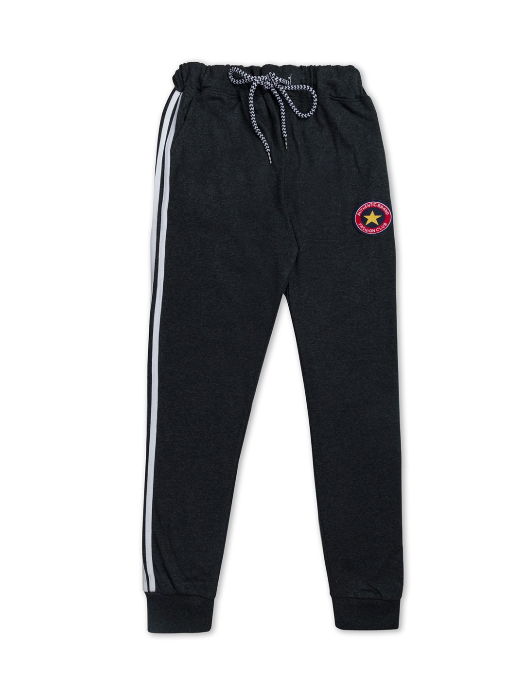 

Montello Kids Black Solid Cotton Joggers