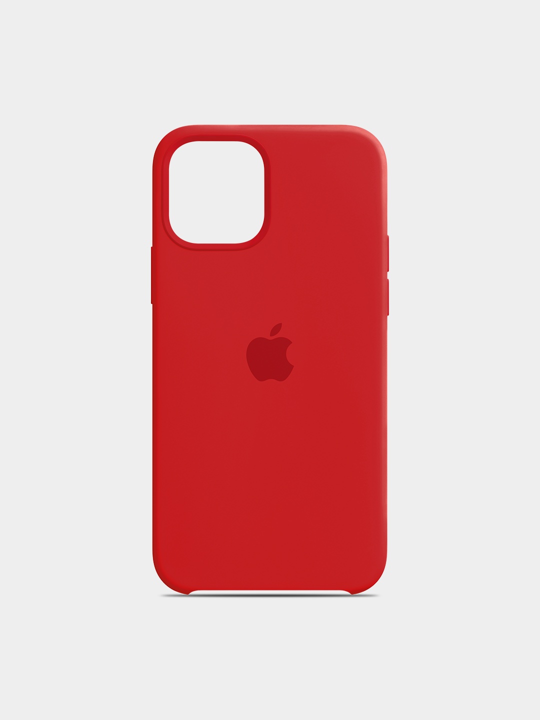 

TREEMODA Red Solid Silicone Apple iPhone 13 Pro Back Case