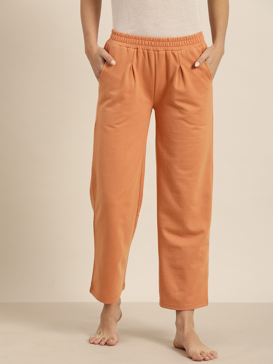 

ether Women Tan Lounge Pants