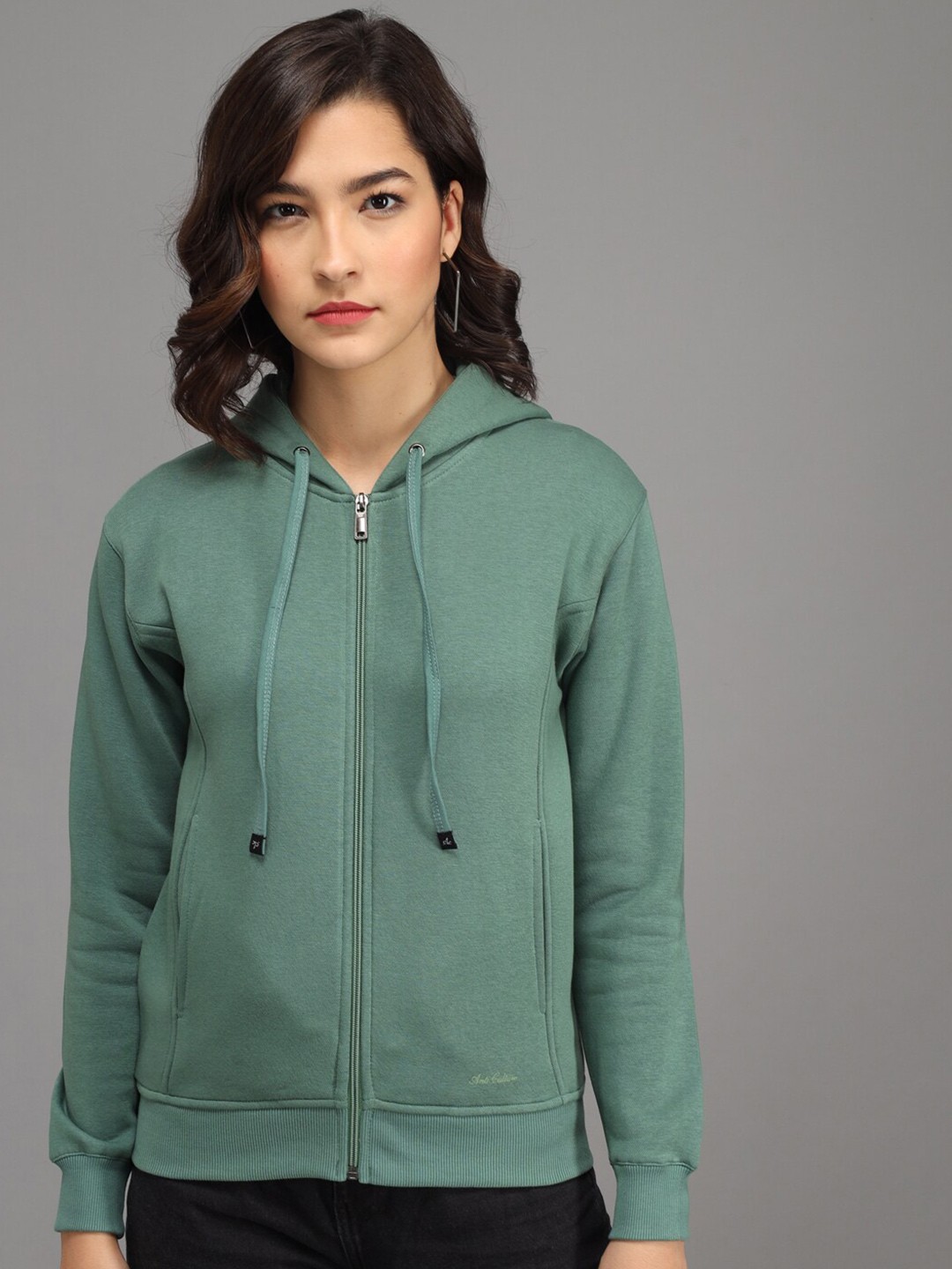 

ANTI CULTURE Women Lime Green Sweatshirt