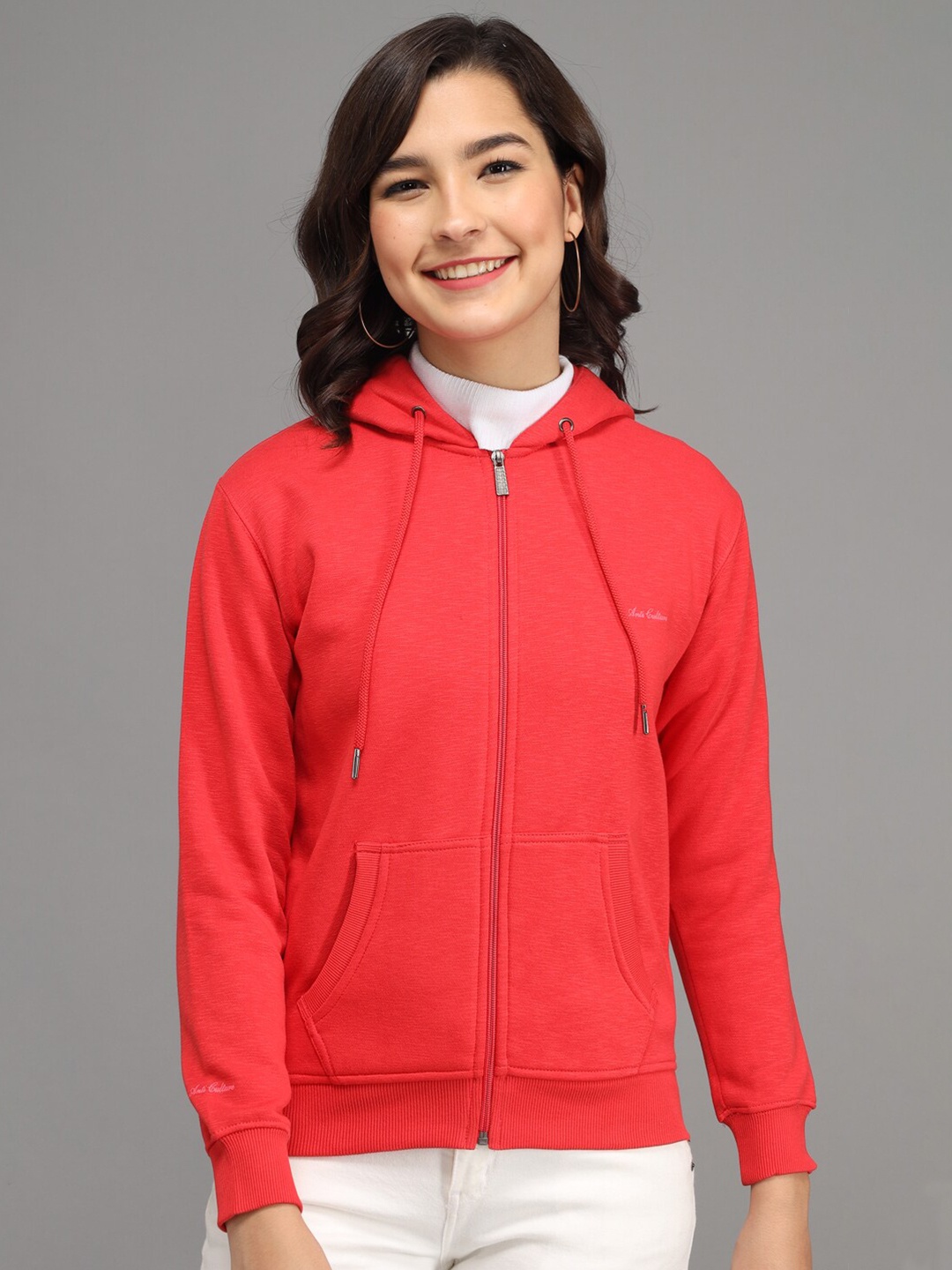 

ANTI CULTURE Women Red Sweatshirt