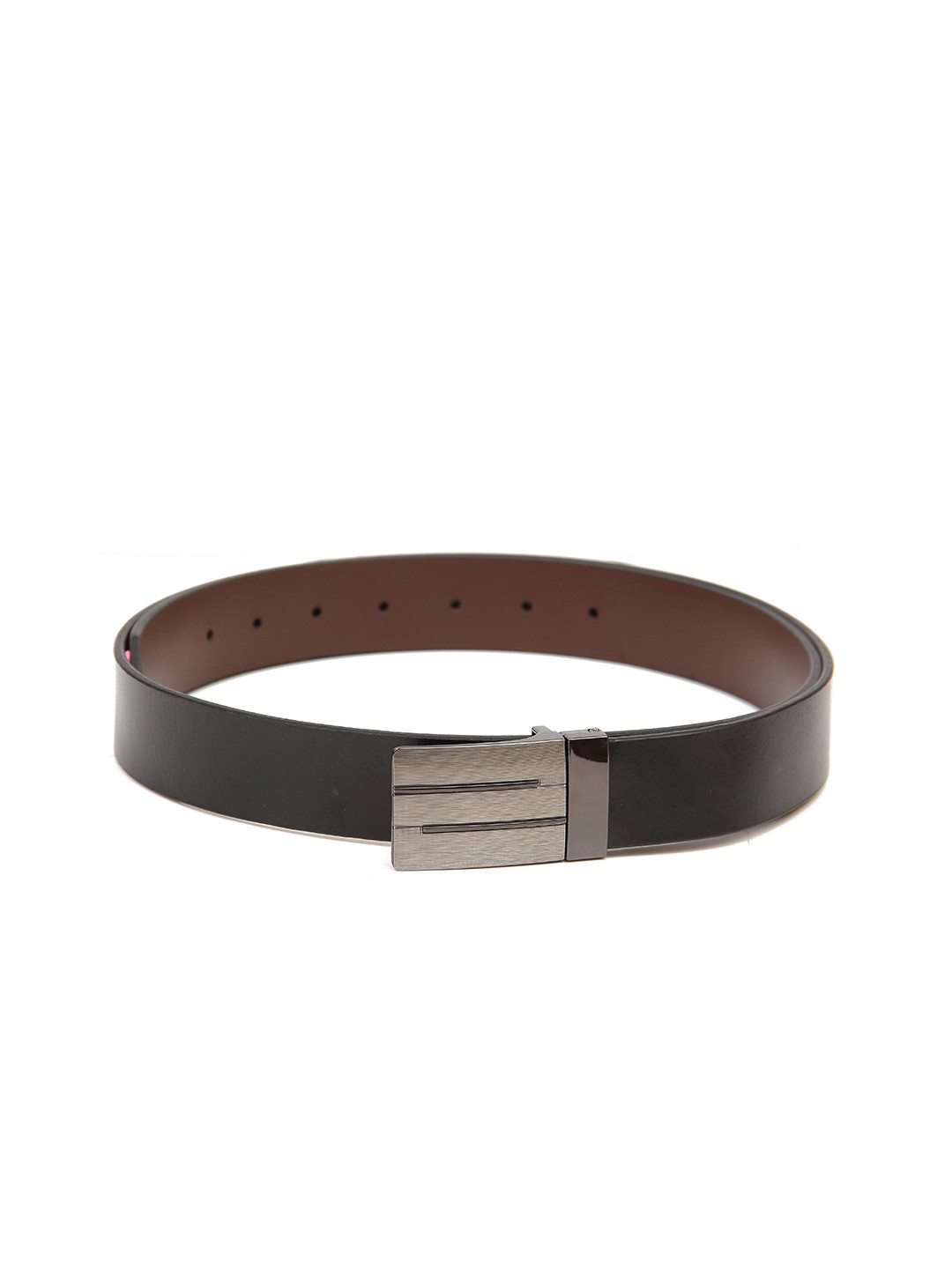 

Calvadoss Men Black & Brown Genuine Leather Reversible Formal Belt