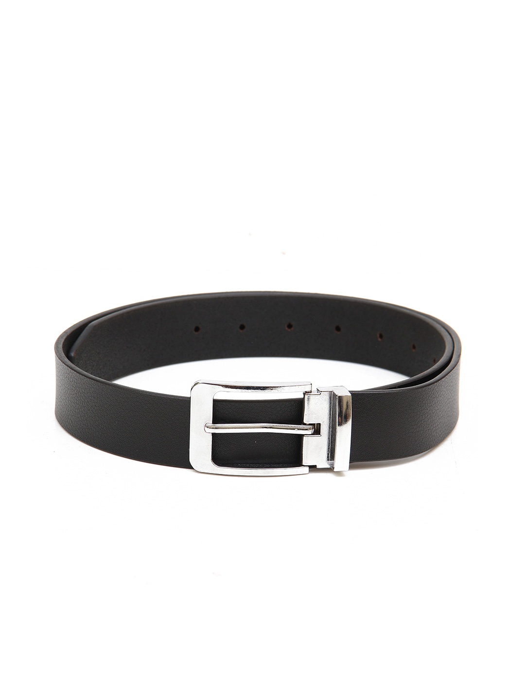 

Calvadoss Men Black Textured Genuine Leather Formal Belt