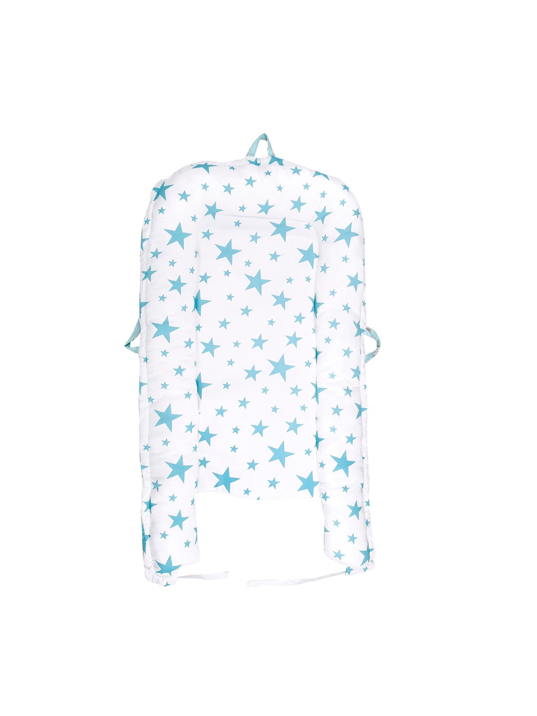 

Baby Moo Infant Kids Blue & White Printed Pure Cotton Sleeping Bag