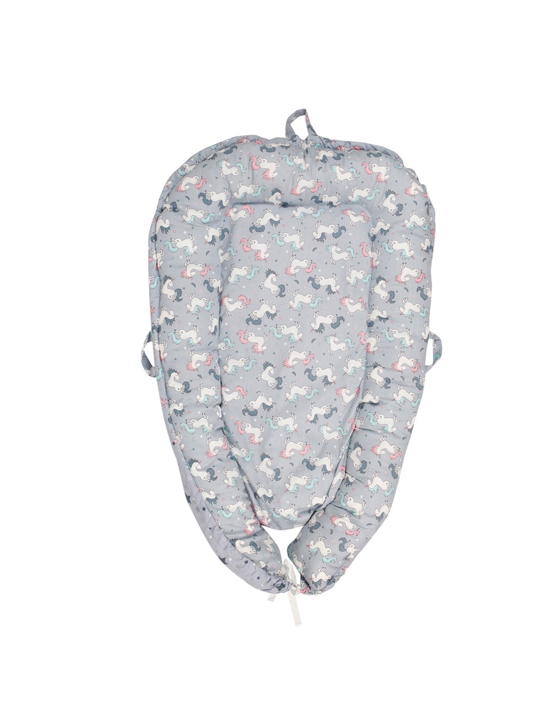 

Baby Moo Infants Kids Grey & White Printed Pure Cotton Sleeping Bag