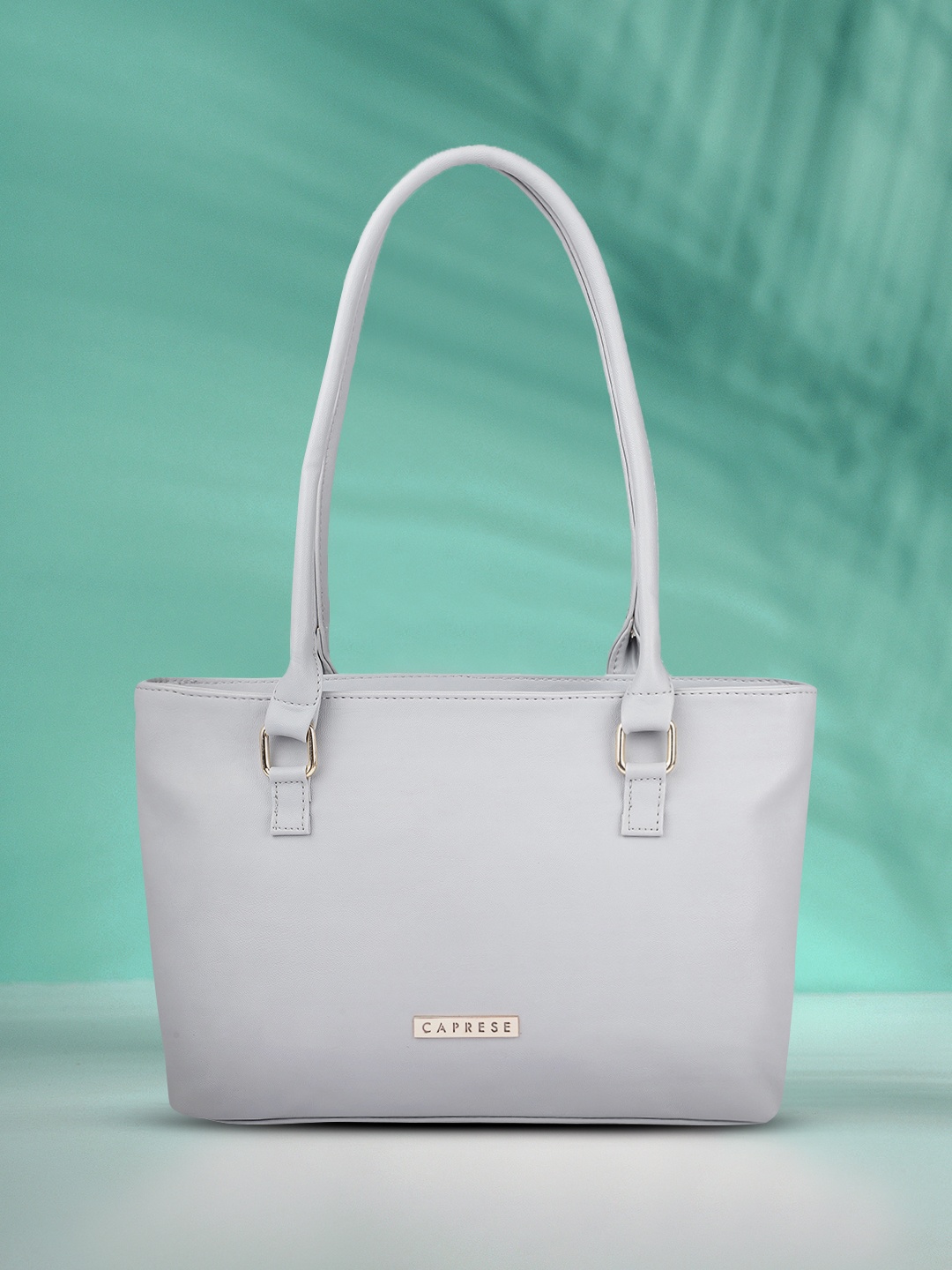 

Caprese Grey Solid Shoulder Bag