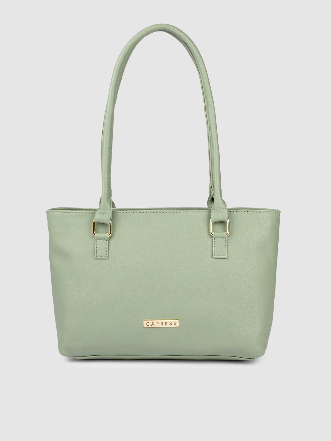 

Caprese Green Solid Shoulder Bag