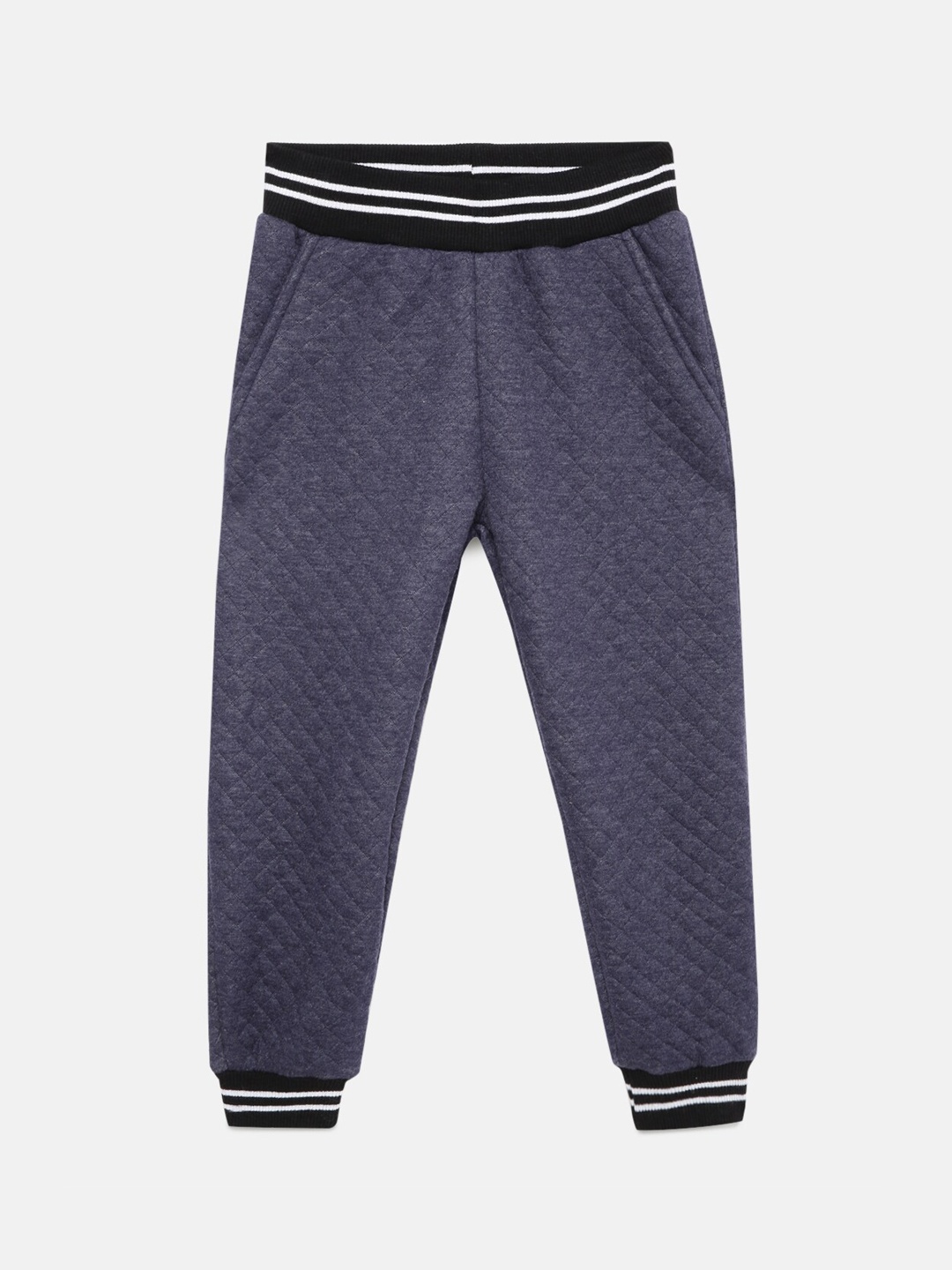 

mackly Girls Navy Blue Solid Joggers