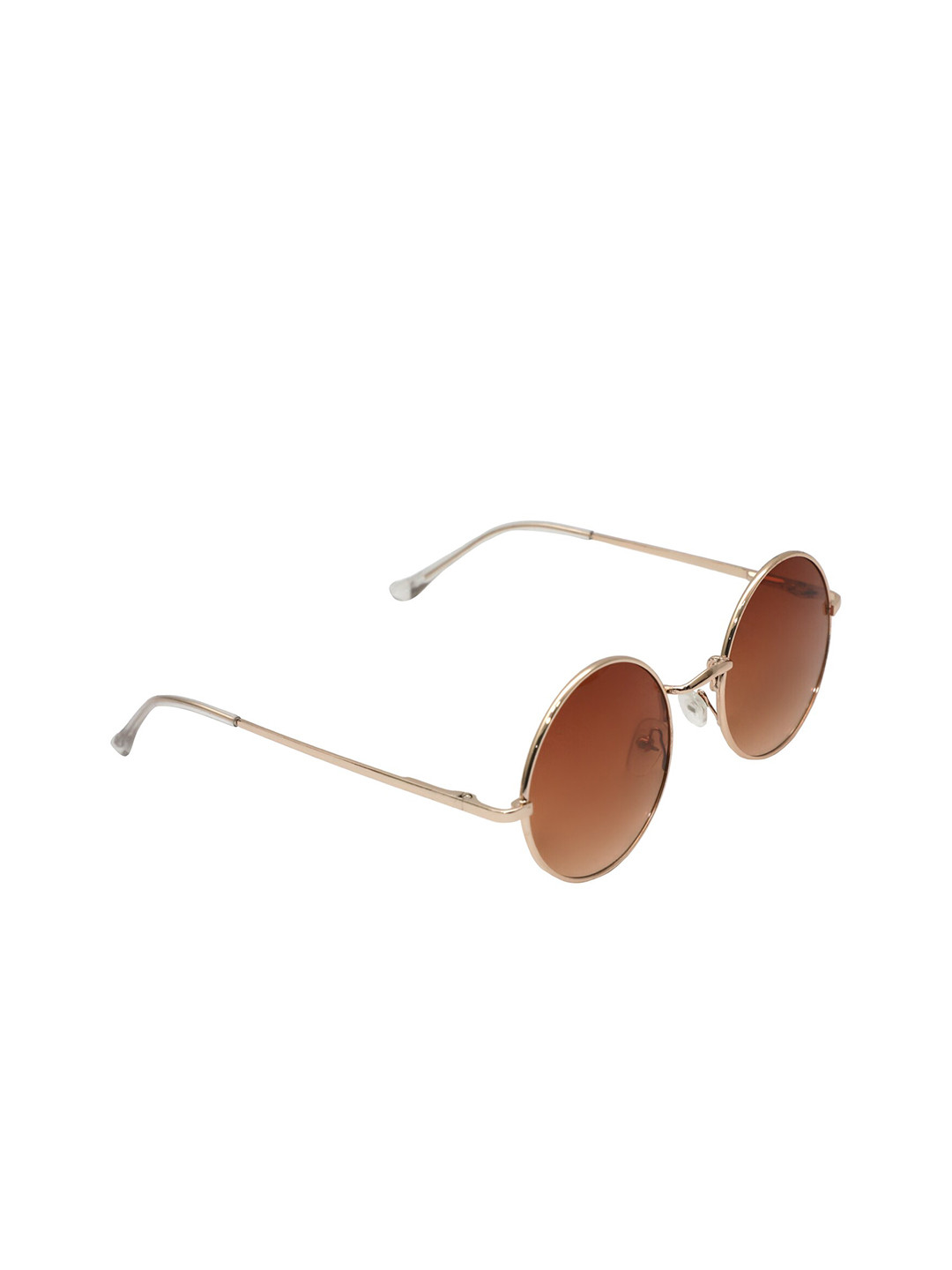 

Spiky Kids Brown Lens & Gold-Toned Round Sunglasses Swround_Gld_Brn