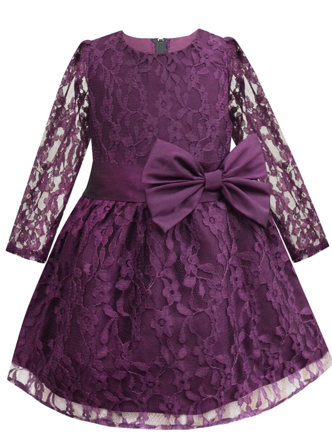 

A T U N Purple Lace Dress