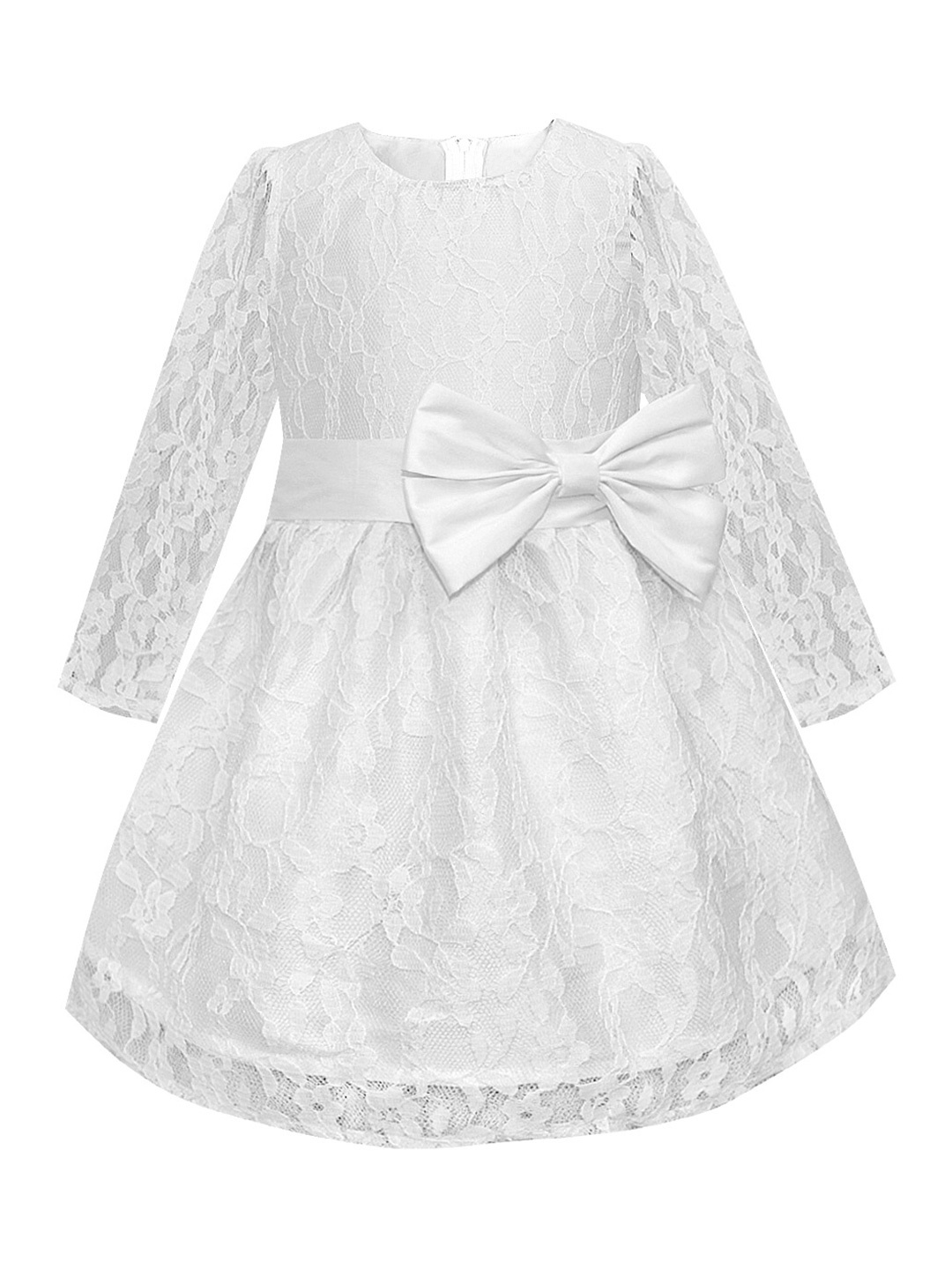 

A T U N White Lace Dress