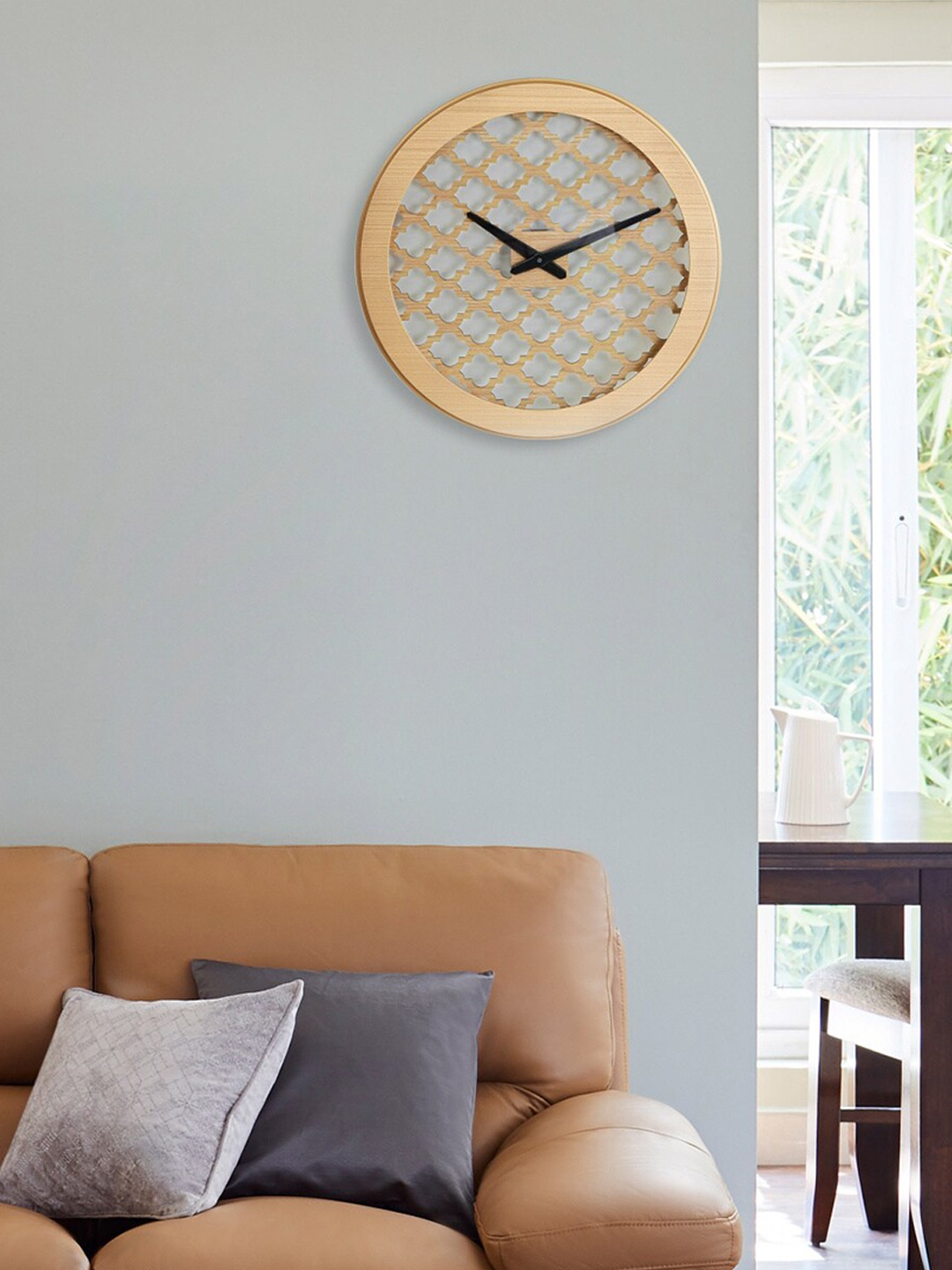 

Home Centre Assorted Laser Cut Textured Contemporary Wall Clock