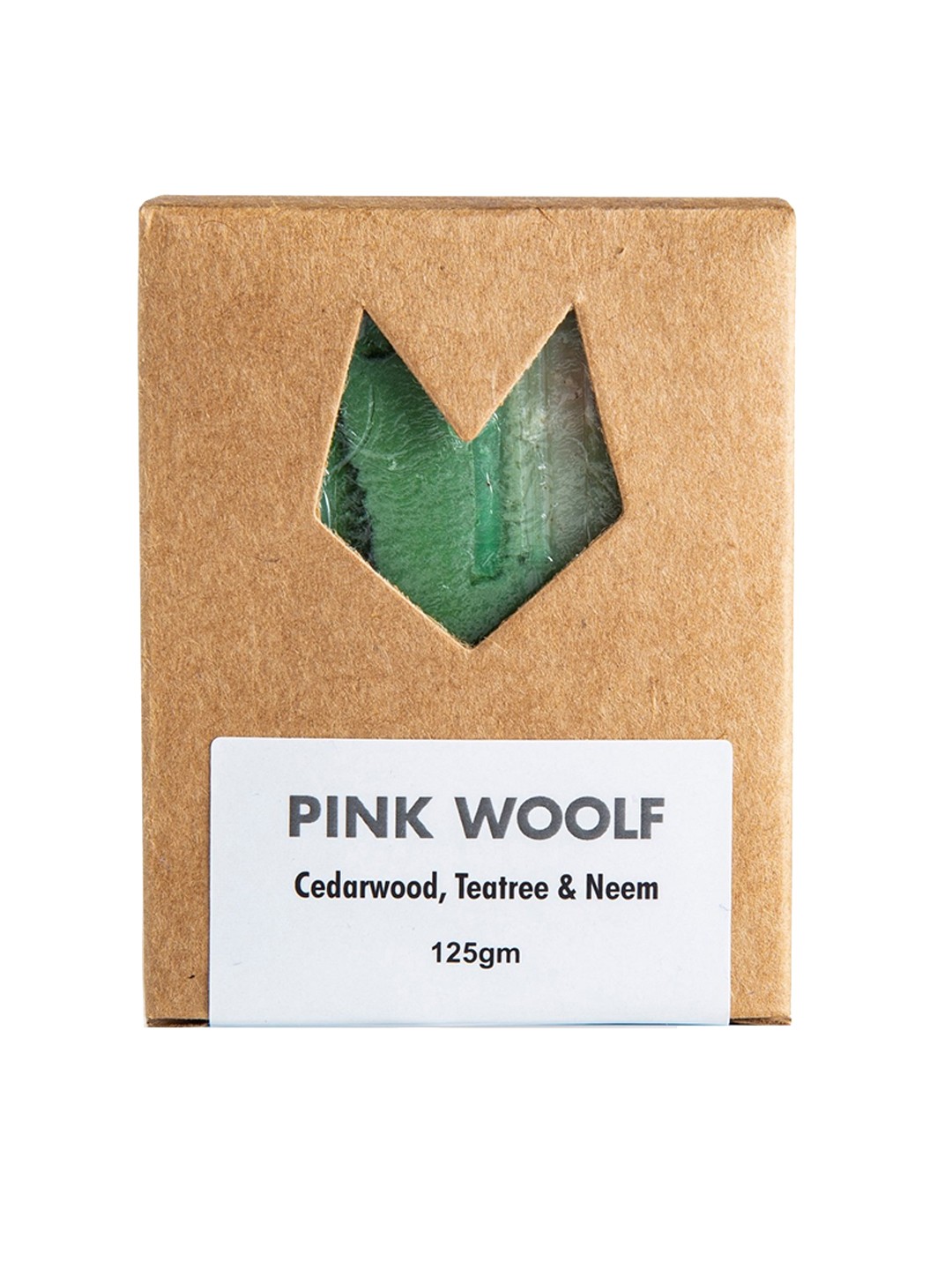 

PINK WOOLF Cedarwood, Teatree & Neem Organic Bath Soaps, Green