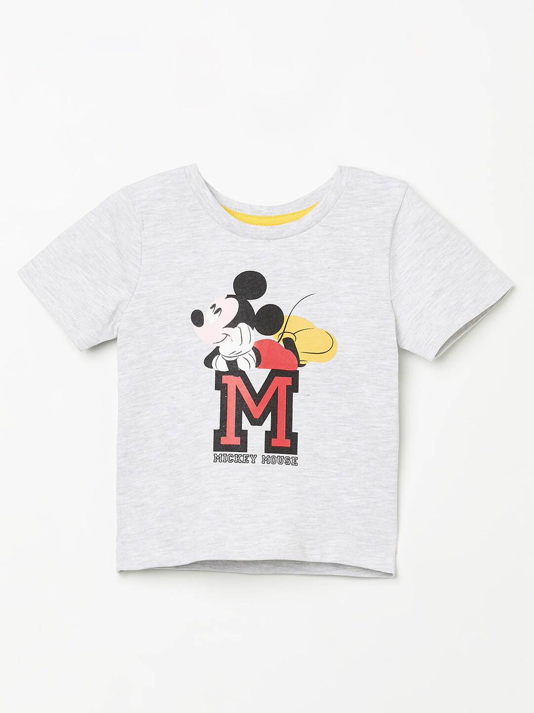 

Juniors by Lifestyle Boys Grey Printed T-shirt