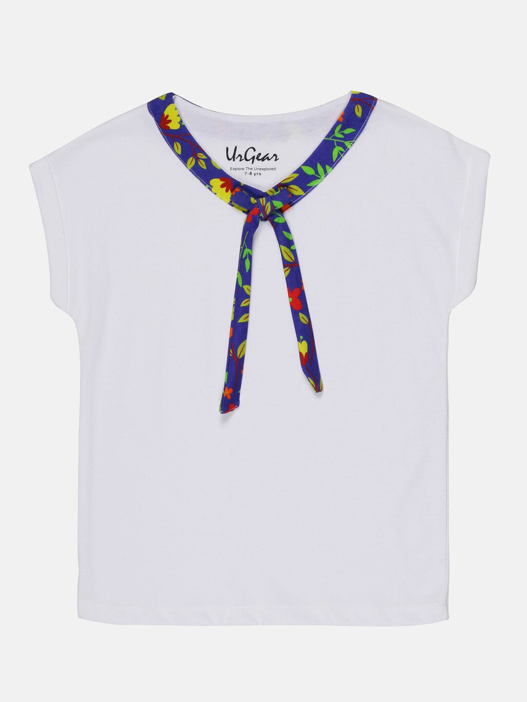 

UrGear White Casual Pure Cotton Top