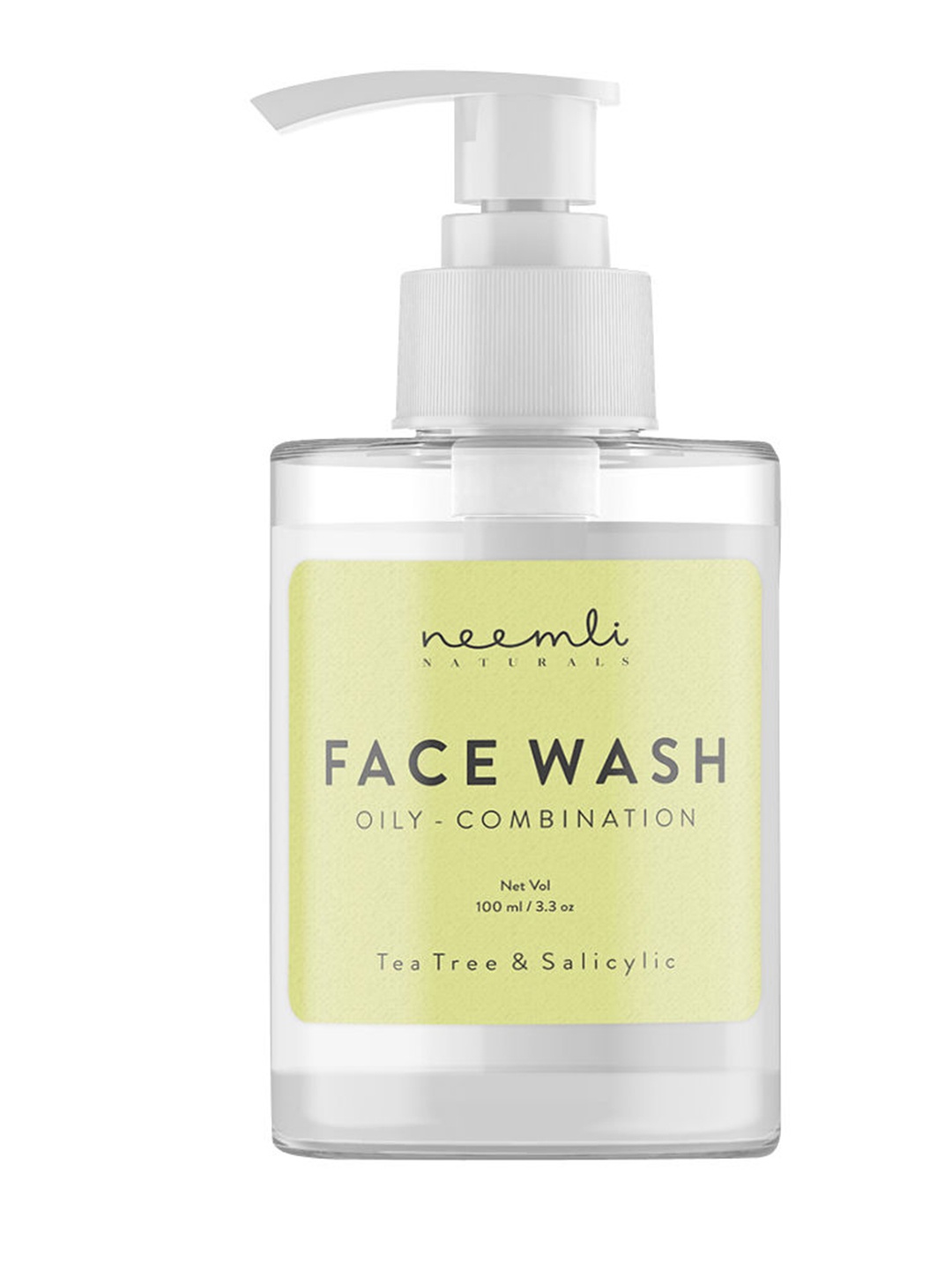 

Neemli Naturals Tea Tree & Salicylic Face Wash - 100 ml, White